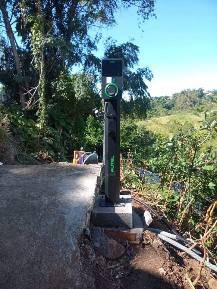Poser une borne de recharge La Réunion