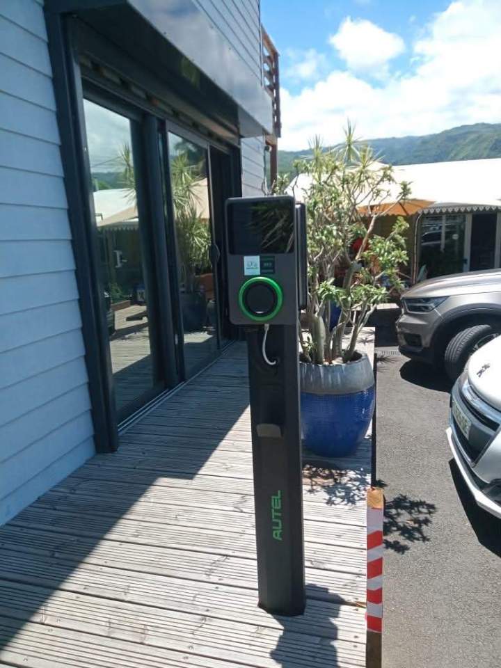 Borne de recharge La Réunion